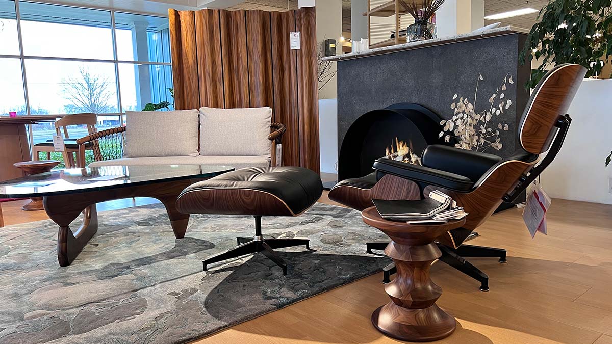 Herman Miller in the Design Quest showroom, 2022