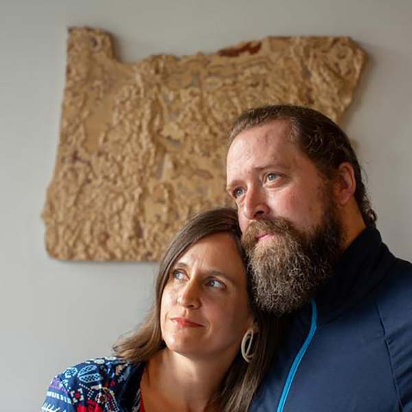 Olander Earthworks owners and artists