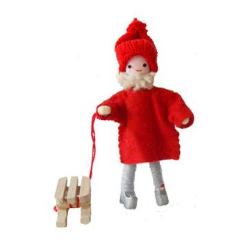 Anne Beate Nisse Pixie - Man with Sled
