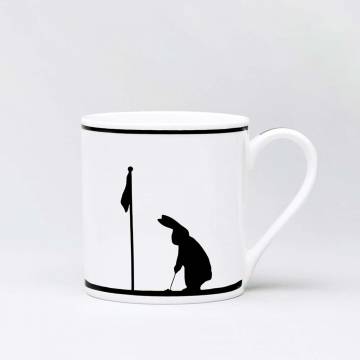 Ham GOLFING Rabbit Mug