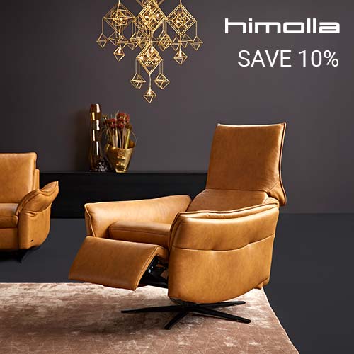 Save 10% on all Himolla Furniture through July 6