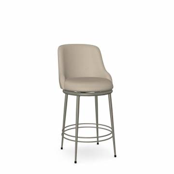 Amisco GLENN Swivel Bar or Counter Stool