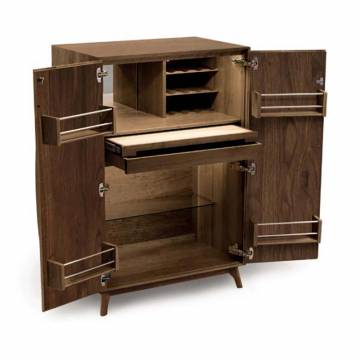 Copeland Catalina Bar Cabinet - Walnut