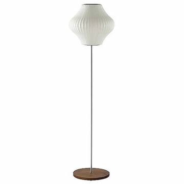 Nelson® Pear® Lotus Floor Lamp - select base finish