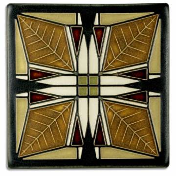 Motawi Tileworks 6x6 FRANK THOMAS HOUSE (Brown)