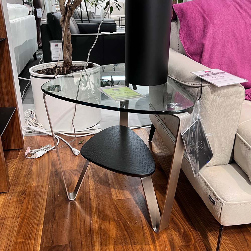 BDI Dino 1347 Triangular End Table Espresso Design Quest
