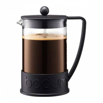 Bodum BRAZIL 12 Cup French Press Coffee Maker - Black