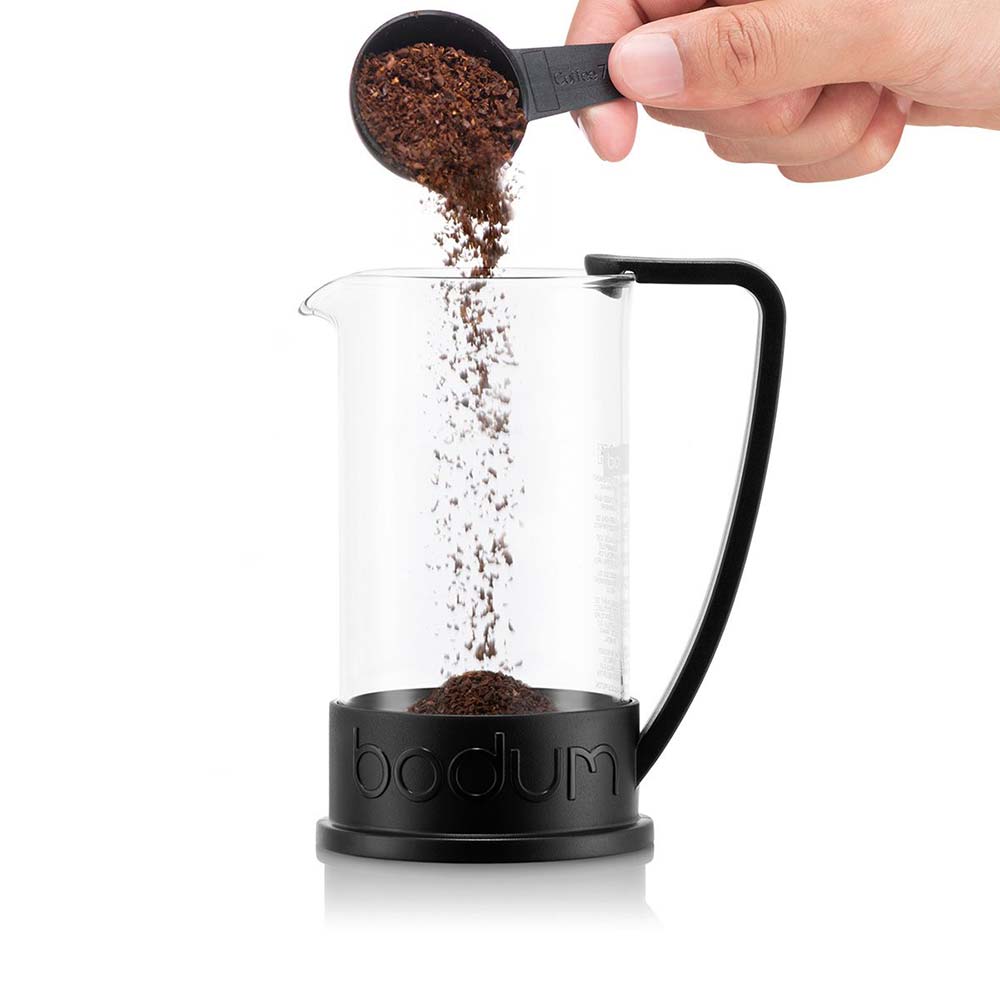Bodum BRAZIL 3 Cup French Press Coffee Maker - Black: Design Quest