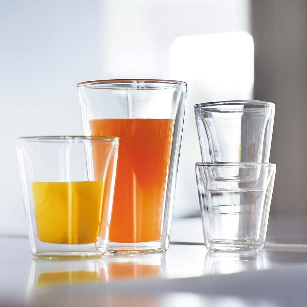 Bodum Canteen Double Wall Glasses - 13.5 ounces - Set of Six - Thumbnail 4
