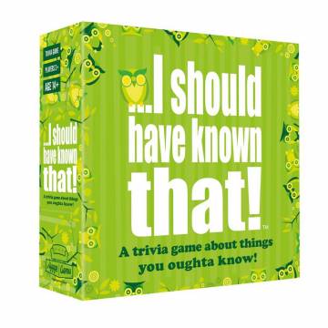 I Should Have Known That, Trivia Game