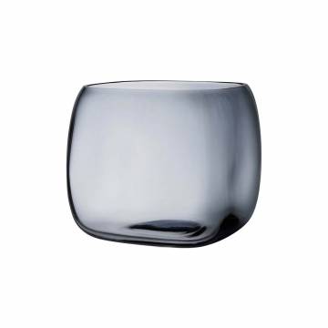 Nude Large Mono Box Vase - Blue