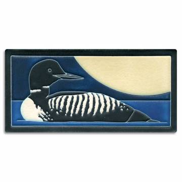 Motawi Tileworks 4x8 LOON (Midnight)
