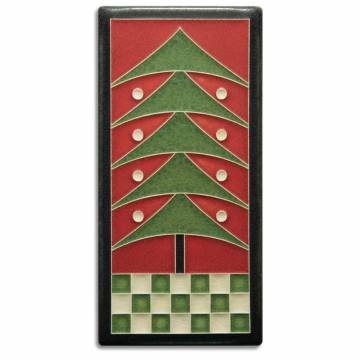 Motawi Tileworks 4x8 DARD HUNTER TREE (Red)