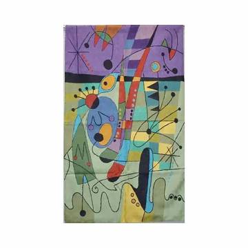 Joan Miro Inspired Chain Stitch Wall Hanging - #10