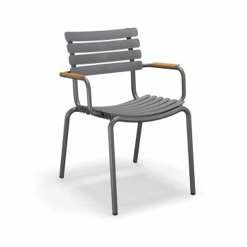 Houe RECLIPS Dining Chair With Bamboo Arms