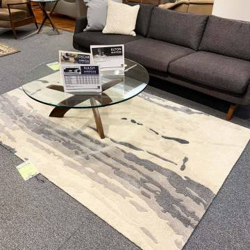 Surya MODERN CLASSICS  5 x 8 Area Rug - Beige, Med Gray/Blush
