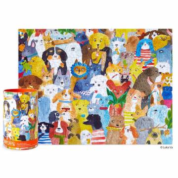 WerkShoppe Puzzles - Doggie Day Care, 500 PC