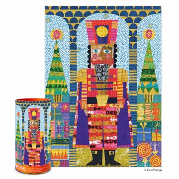 WerkShoppe Puzzles - Festive Nutcracker, 1000 PC, Foil Accents