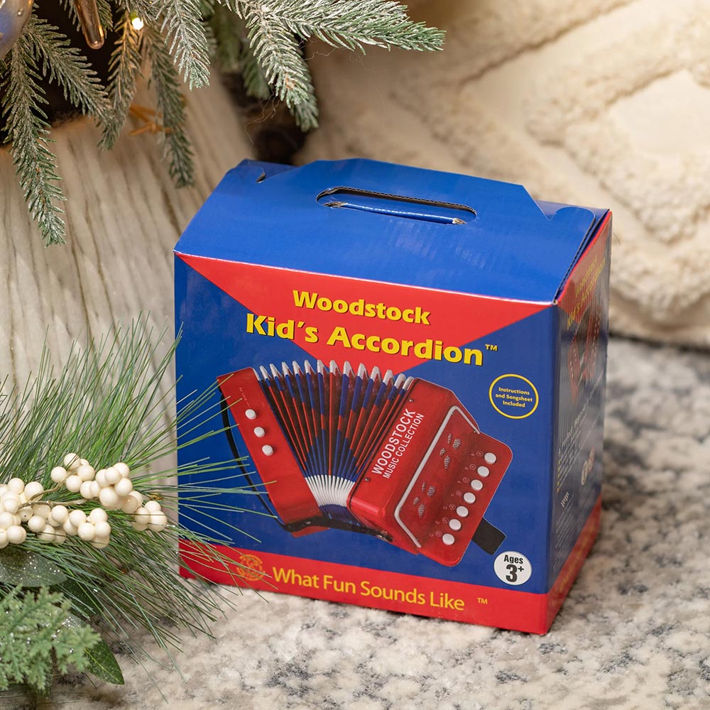 Woodstock Chimes Kid s Accordion 7 inch Design Quest