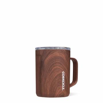Corkcicle 16oz Mug - Walnut Wood