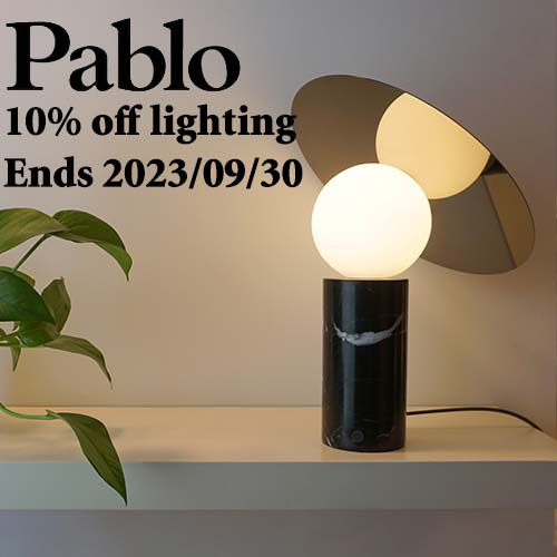 Save 15% on Pablo Lighting - ends September 30