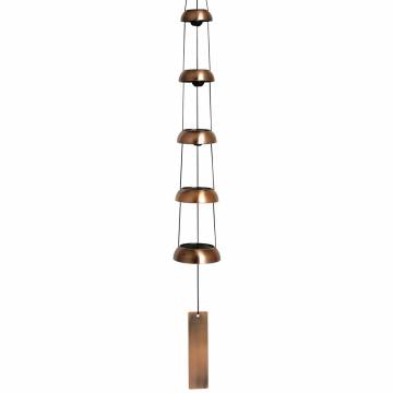 Woodstock Chimes Temple Bells Quintet - Copper