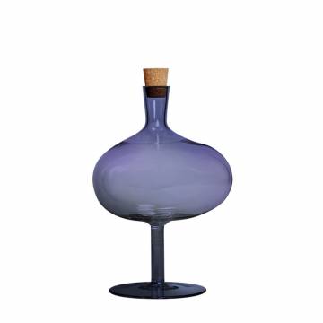 Kosta Boda BOD Bottle - Blue, Large