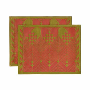 Georg Jensen Damask CHRISTMAS Damask Placemat - Set of 2