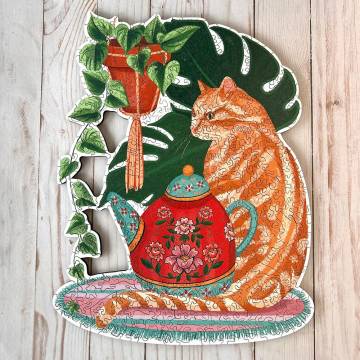 Lighthouse Puzzles - COZY KITTY CAT by Tara Green