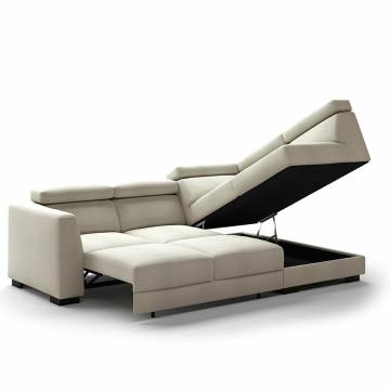 Luonto Halti Loveseat Sleeper with Chaise and Storage - MOVE Function