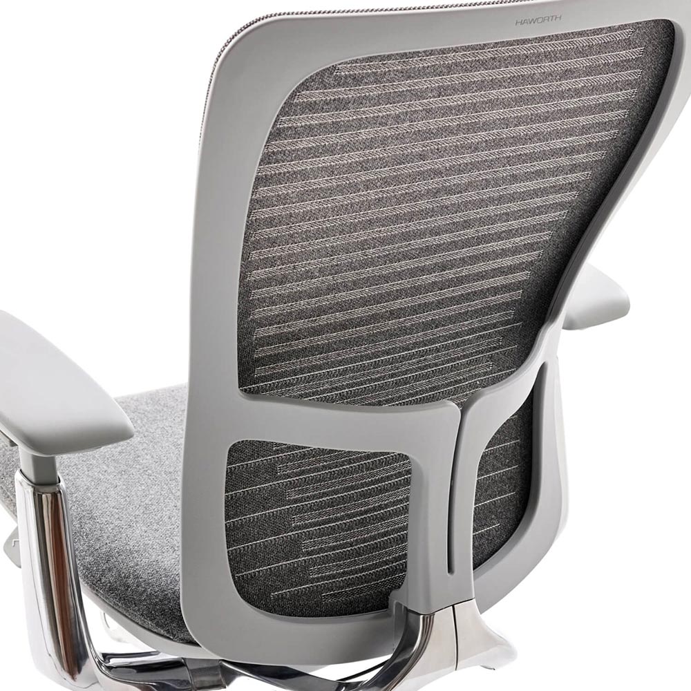 Haworth ZODY II Digital Knit Office Chair, Iron: Design Quest