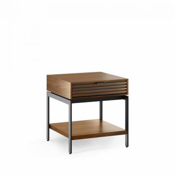 BDI CORA End Table: Natural Walnut