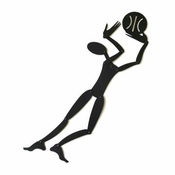 Elements2 Design Shadow Magnet - Basketball