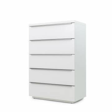 Tenzo FILL 5 Drawer Chest - White