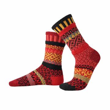 Solmate Socks FIRE Cotton Crew Socks