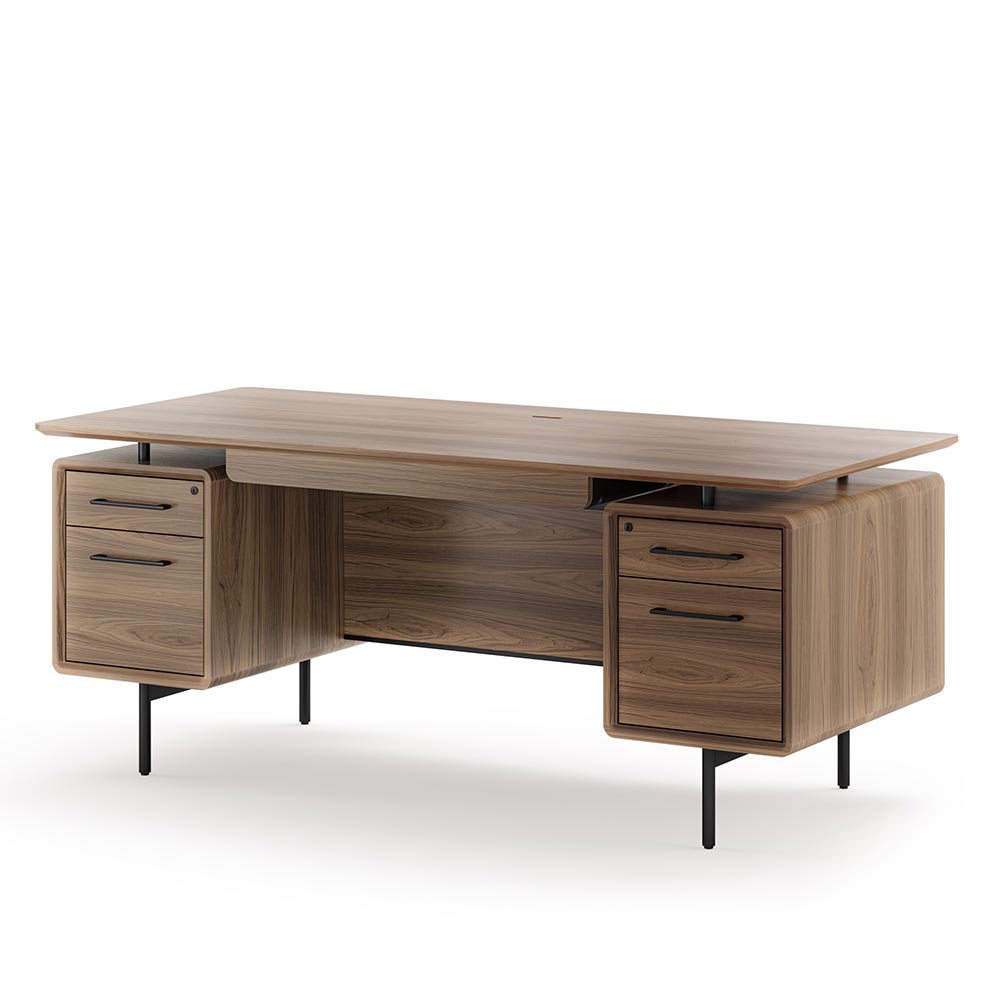 BDI Linq 6821 Executive Desk: Design Quest