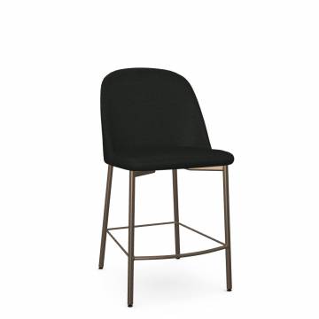 Amisco Luongo Barstool - Upholstered Seat