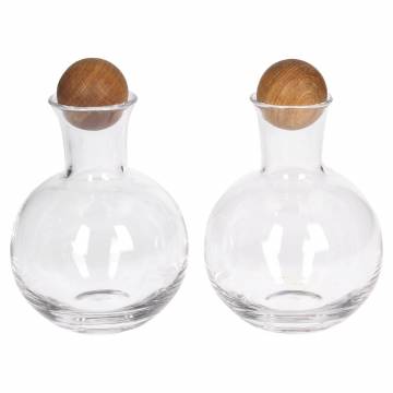 Sagaform Spice/Herb Storage Jar w/ Oak Ball