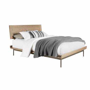 West Bros STRADA Bedroom Queen Bed - Wood Headboard