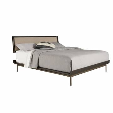 West Bros STRADA Bedroom Queen Bed - Upholstered Headboard