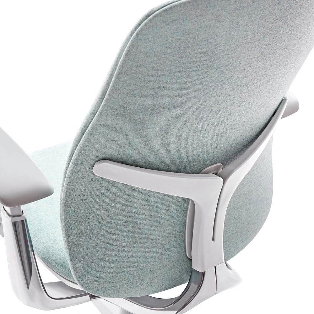Haworth ZODY LX Upholstered Office Chair, Balsam: Design Quest