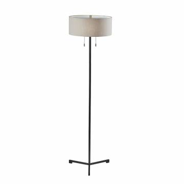 Adesso Lighting WESLEY Floor Lamp - Black