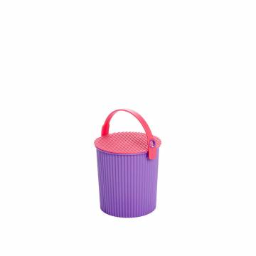 Chilewich HACHIMAN Bucket - Micro - Multi (Purple/Pink)