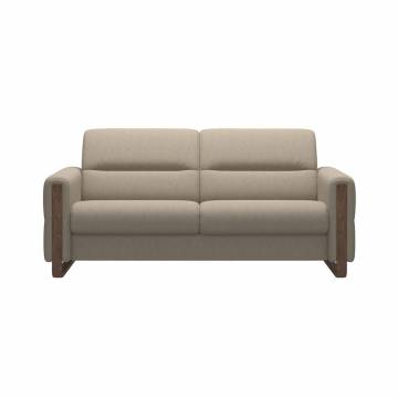 Stressless Fiona Wood Arm 2.5-Seat Sofa