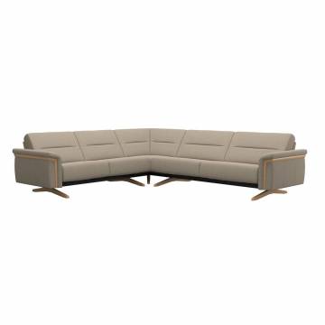 Stressless Stella Sectional Sofa - Wood - 2.5+2 Seats