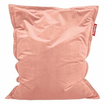 Fatboy ORIGINAL SLIM Velvet Beanbag Chair - PEARL BLUSH