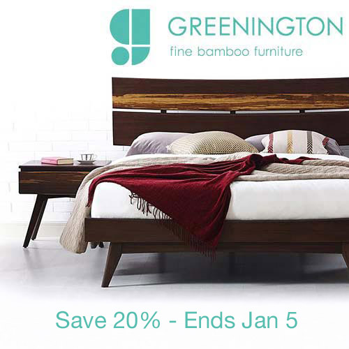 Save 20% off Greenington