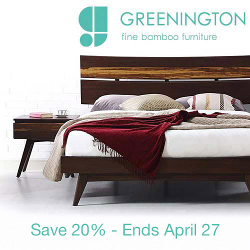 Save 20% off Greenington