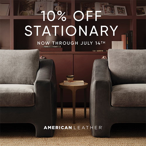 American Leather Stationary Sale - Save 10%
