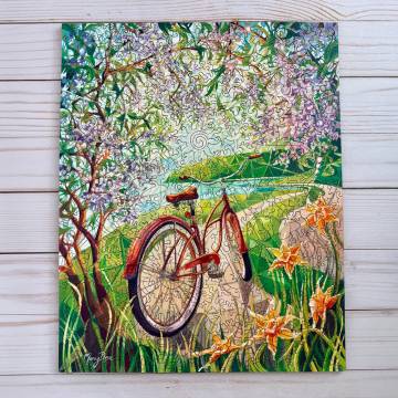 Lighthouse Puzzles - LILAC DAYDREAM by Mary Bea McWatters